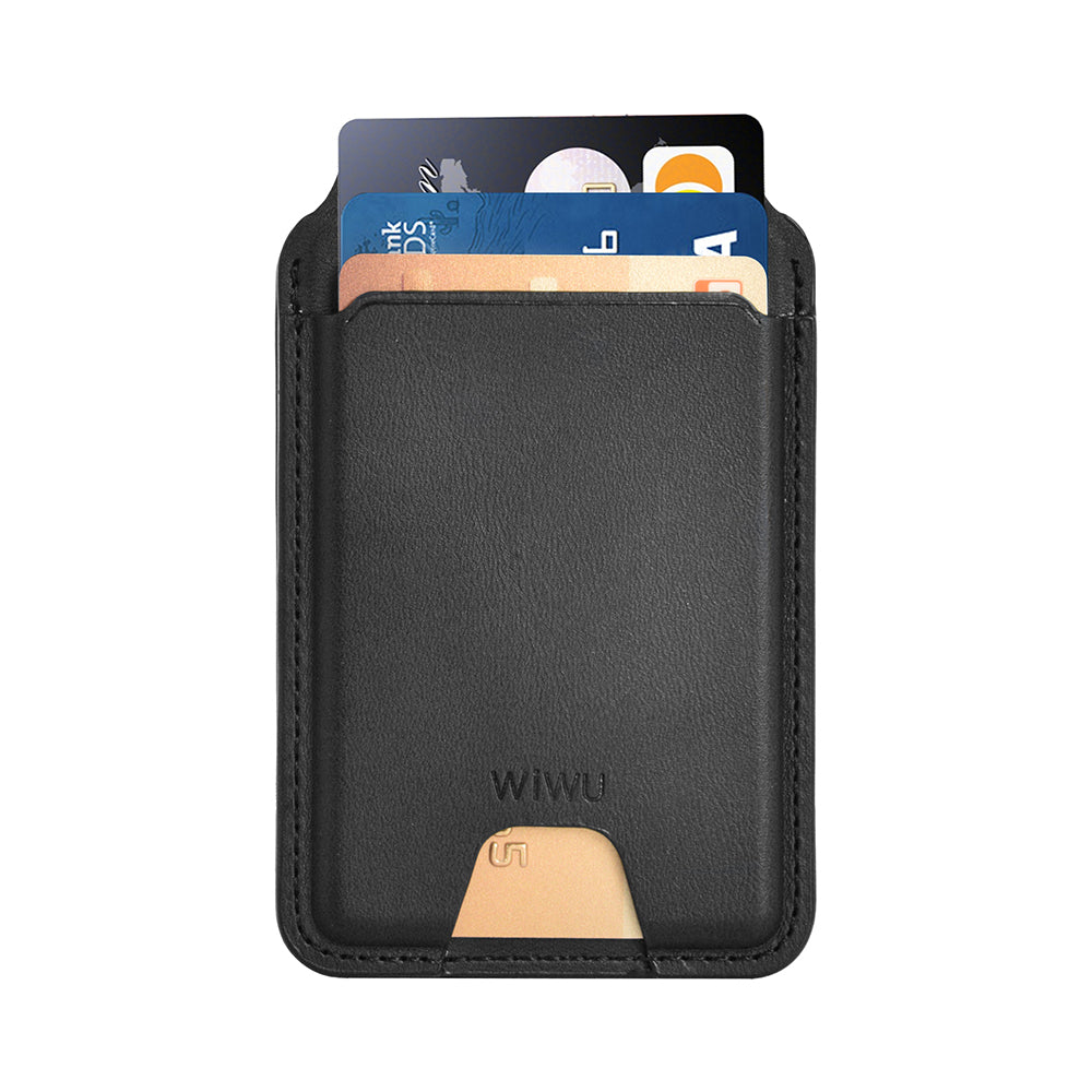 Wiwu MW-005 Magnetik Standlı Kartlık Qi Kablosuz Şarj Uyumlu FindMy Özellikli Mag Wallet Wiwu MW-005 Magnetik Standlı Kartlık Qi Kablosuz Şarj Uyumlu FindMy Özellikli Mag Wallet